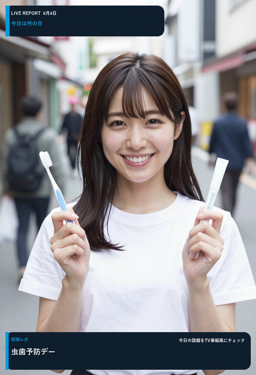 FrameTheoryLab's tweet photo. 6/4は虫歯予防デー！白い歯で輝く笑顔ケアを🦷✨ 清潔感のある口元が魅力です #虫歯予防デー https://t.co/OcWhrqVjAE