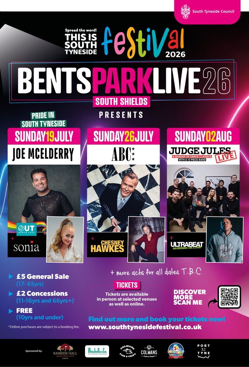 nevolume's tweet photo. Find out more about this year's Bents Park Live in South Tyneside: .visitsouthtyneside.co.uk/article/29913! https://t.co/OMmHX9uBsO