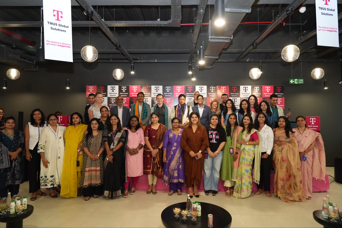 OffDSB's tweet photo. The world is looking at us to do some miracles, to do some innovation, to do some sort of creating new engineering excellence.

Incredible energy at the launch of the TMUS Global Solutions Hyderabad office. Telangana’s tech footprint is expanding rapidly, and we are proud to be driving the next chapter of software and IT growth

#newlaunch #itcompany #cermony #itministersridharbabu