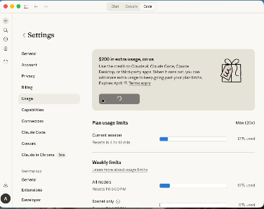 9uzide's tweet photo. رصيد مجاني اضافي في Claude  إذا إنت مشترك فيه
الطريقة من الموقع او تطبيق الكمبيوتر: 
Settings >> usage >> Claim your Credit 

عطوني ٢٠٠ دولار اضافية💰 https://t.co/hzNLNpfjlr