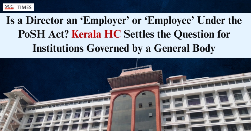 scconline_'s tweet photo. Is a Director an 'Employer' or 'Employee' Under the PoSH Act? Kerala HC Settles the Question for Institutions Governed by a General Body
Read More Here- https://t.co/lohrCNiR0y
#KeralaHighCourt #PoSHAct #ICCJurisdiction #SexualHarassmentLaw #WorkplaceHarassment #scconline https://t.co/aB0eMu4VVk