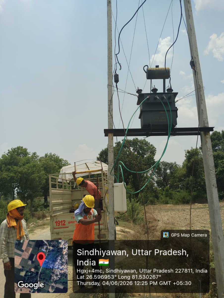 SDODeviganj's tweet photo. उपखंड देवीगंज  के सबस्टेशन सुबेहा  क्षेत्र में अनुरक्षण माह के तहत बेहतर विद्युत आपूर्ति के लिए परिवर्तक में अनुरक्षण एवं मेंटेनेंस का कार्य कराया गया। 
@mvvnlbarabanki @EHaidergarh @MVVNLHQ @ChiefAyodhya https://t.co/Z5OMKh5m2a