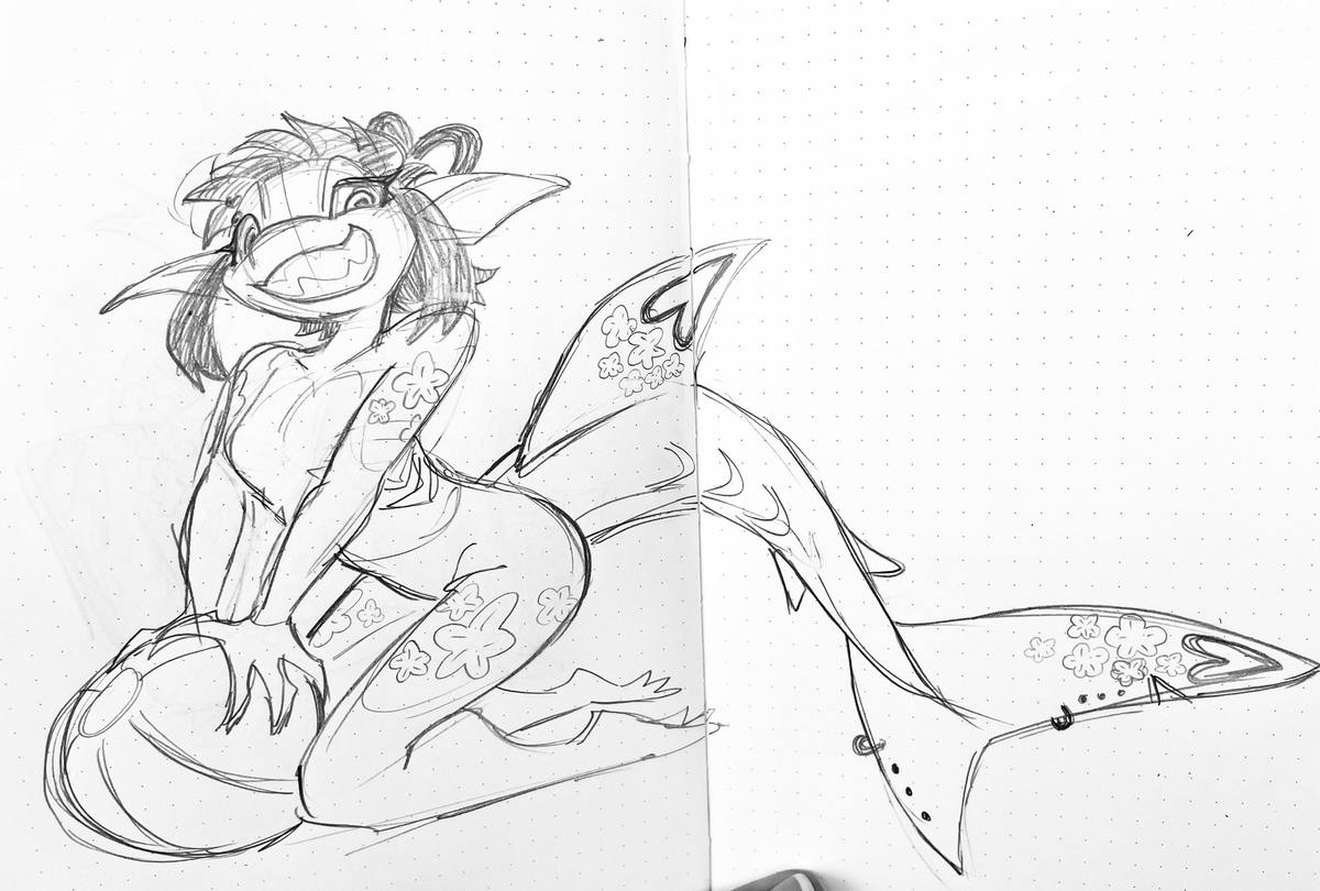 RalaDraws's tweet photo. im needing to raise money for some expenses this month and i'll be opening up the $5 SKETCH COMMs again!

pls DM me with a ref sheet and simple deets! the drawings are traditionally drawn (quick + loose). Delivered to client with no review so its a order and get what i make! https://t.co/9PeTajyylU