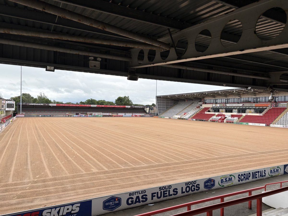 TomWellsturf's tweet photo. Renovations completed. Now time for the grow in to commence. 🌱🦐 https://t.co/zId05M3onz