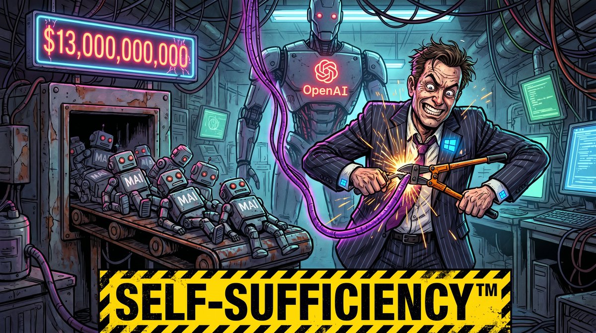 CodeChap's tweet photo. Today in AI, everybody's announcing "self-sufficiency" and yet nobody can ship you a working API:

• Microsoft, which has committed roughly $13B to OpenAI, just rolled out seven of its own "MAI" models built without a line of OpenAI tech - and claims one beats OpenAI's GPT-5.5 at a tenth of the cost, a win it measured only after tuning the model for McKinsey.

• Meta still won't hand developers the Muse Spark API its $14B hire Alexandr Wang teased two months ago, and the date has quietly slipped from "soon" to "sometime this month, promise."

• Perplexity announced "Personal Computer," a Windows agent that supposedly pilots 20-plus models across all your files and apps, then opened a waitlist instead of letting anyone actually use it.

Verdict: I'm with the devs who just want a stable API and a real changelog. Half this industry is running the GTA VI playbook - blow past the date you promised, mutter "later this year," and torch billions making sure nobody can touch the actual product.