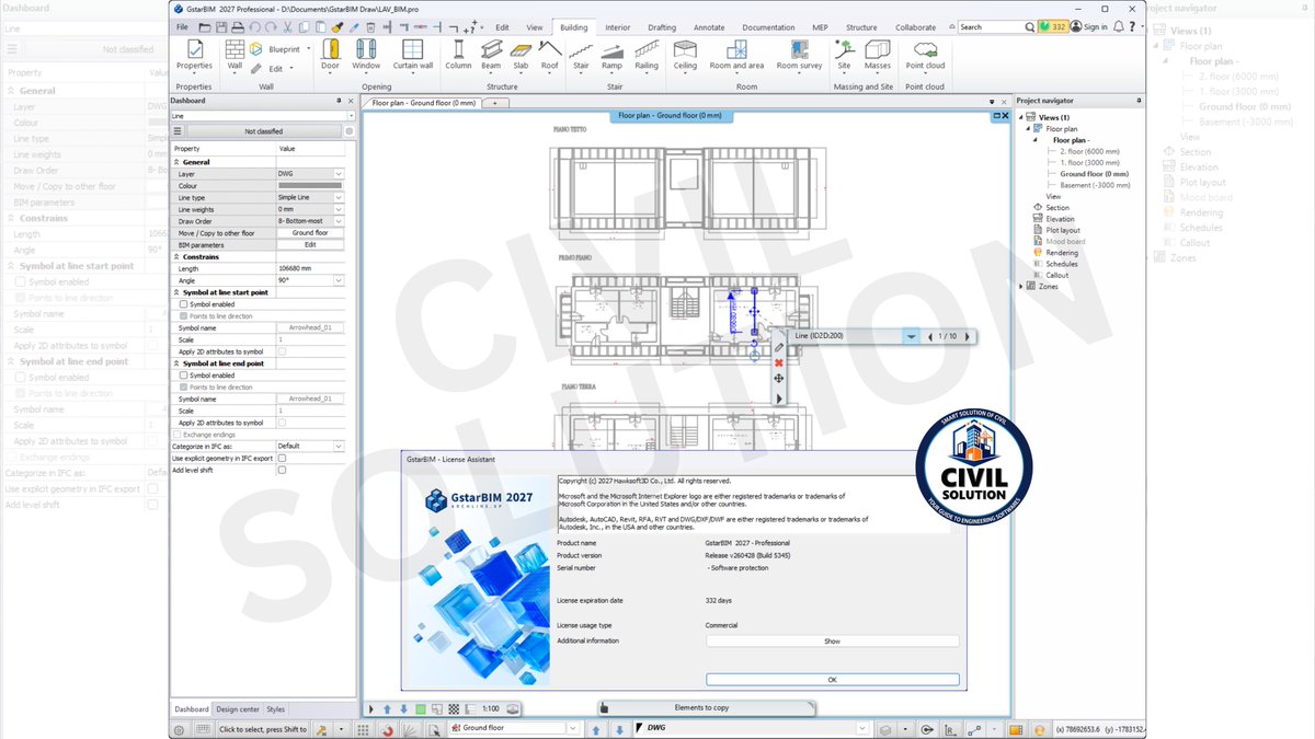 sscscv's tweet photo. ๐๏ธ GstarBIM 2027 v260428.5345
๐ฅ Download Now: https://t.co/PYmjj3vrW4
#GstarBIM #Gstarsoft #GstarBIM2027 #BIMModeling #BuildingInformationModeling #ArchitectureEngineeringConstruction #AECIndustry #StructuralEngineering #ArchitecturalDesign #MEPEngineering #BIMWorkflow #BIM https://t.co/0uQUOZJl1Y