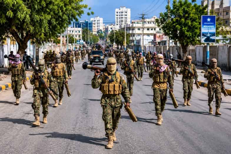 Timessomalilan's tweet photo. Clashes Erupt in Mogadishu as Opposition Forces and Government Troops Exchange Fire                                                       https://t.co/10CgC60M5B https://t.co/HBMquiFLss