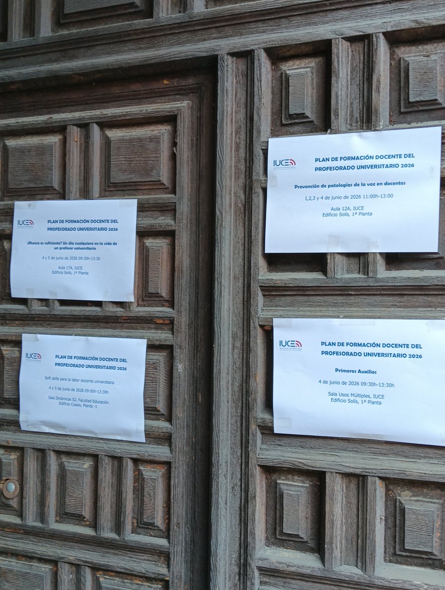 IUCE_USAL's tweet photo. Hoy estamos "llenos por formación". https://t.co/w78TZPDh5o