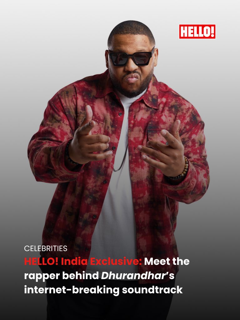 HELLOmagIndia's tweet photo. #Flipperachi, the rapper behind #Dhurandhar's viral track '#FA9LA', shares how the collaboration came together—and how life changed after becoming an overnight global sensation.

https://t.co/yUDOaAg8k9

#HELLOIndia #HELLOMagazine #HELLOIndiaExclusive https://t.co/MPRFDuQ6Fr