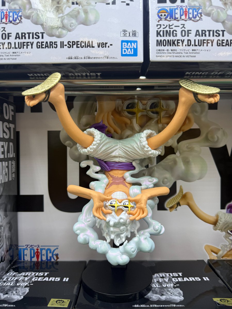 入荷情報 ワンピース KING OF ARTIST MONKEY.D.LUFFY GEAR5 Ⅱ-SPECIAL