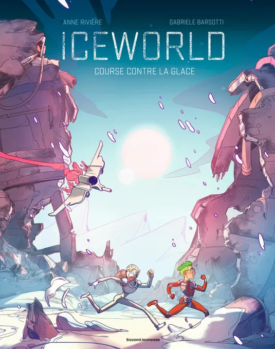 Chatutu4's tweet photo. Iceworld. Des idées sympa, mais un peu longuet et la mise en page gagnerait à “respirer” un peu. Autre défaut : un chara-design vraiment moyen, voire moche. https://t.co/NCgER0KPRL