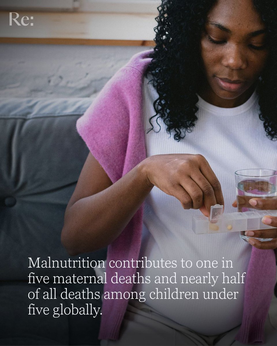 Resolve_GH's tweet photo. 1B girls and women are undernourished globally, increasing risks during pregnancy. In many LMICs, pregnant women receive little to no supplementation. Katherine Mergen makes the case for investing in MMS to improve maternal and newborn health. Read🔗https://t.co/wXmXCDqMJM https://t.co/KzAMTdOQSN