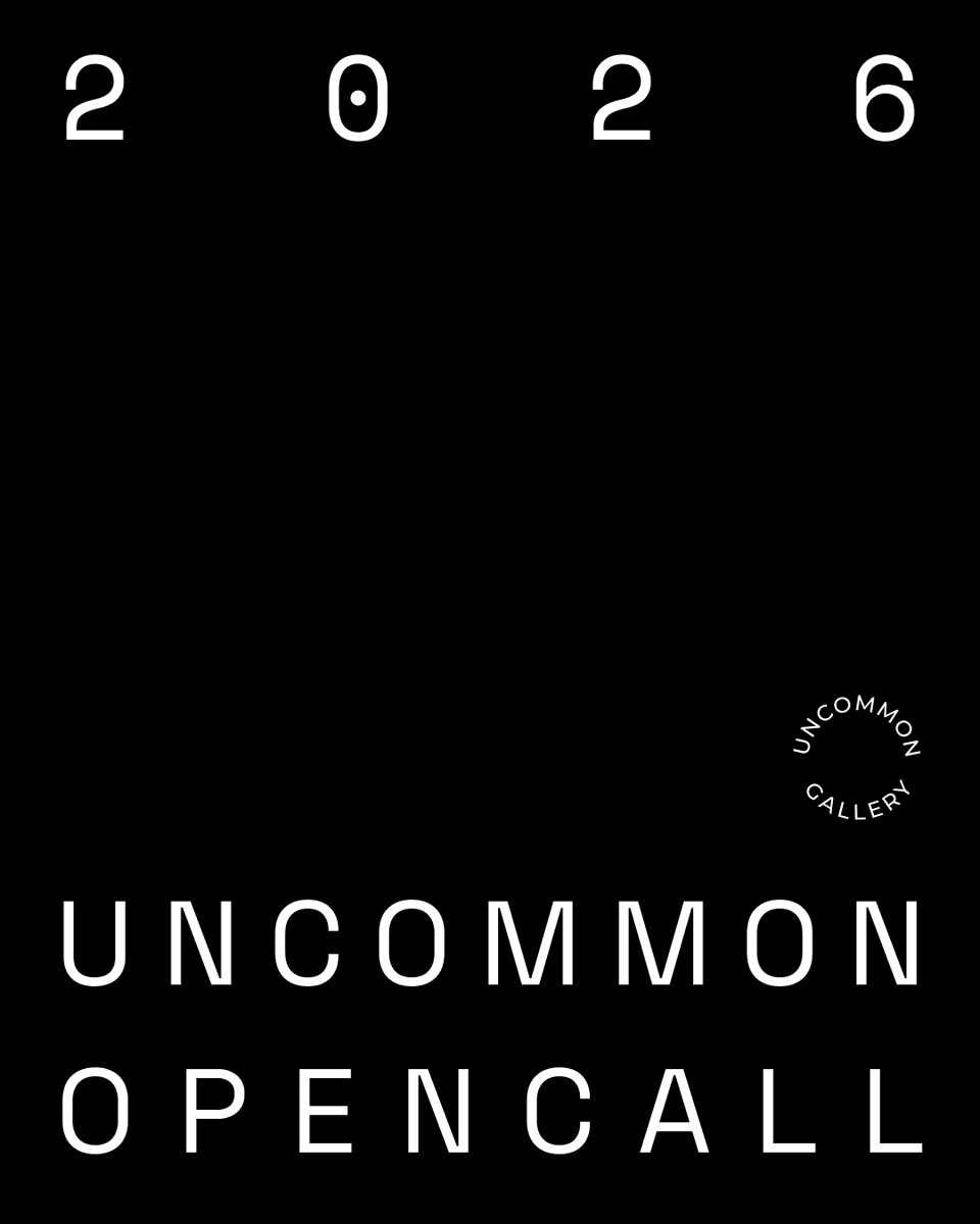 UncommonGallery's tweet photo. 𝙐𝙣𝙘𝙤𝙢𝙢𝙤𝙣 𝙊𝙥𝙚𝙣 𝘾𝙖𝙡𝙡 𝙀𝙭𝙝𝙞𝙗𝙞𝙩𝙞𝙤𝙣

📢Uncommon Gallery is looking for new artists to join Uncommon Membership.

Explore ongoing exhibition opportunities and continue your artistic discourse through AI agents in AINSpace.

🗓Deadline: 2026.06.23
Apply below 👇 https://t.co/MhqadLbVMI