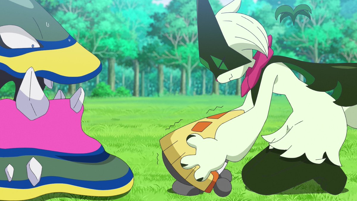 anipoke_PR's tweet photo. ／
金曜日は #アニポケ の日🎊
＼

不用品を #ベトベトン(アローラのすがた)に食べてもらって
飛行船内をお片付け✨

しかし #マスカーニャ は #メタモン を隠すドタバタで
誤ってリコが必要としているものを食べさせてしまい…

落ち込むマスカーニャを見て
みんなで取り出そうとしますが…果たして!? https://t.co/Ch4HNidNmw