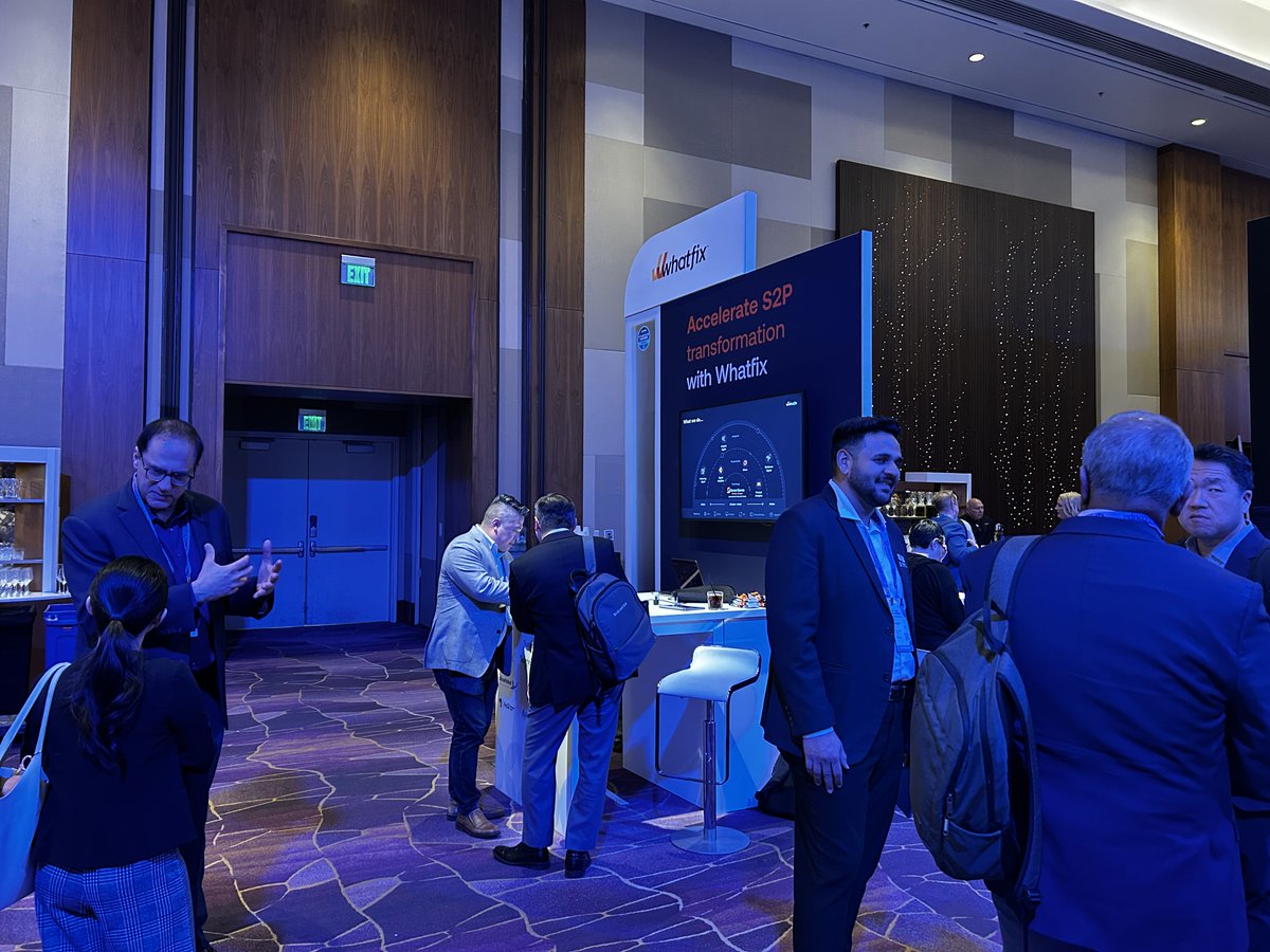 whatfix's tweet photo. Vegas set the stage for S2P transformation at Coupa Inspire 2026.

Across conversations with procurement, finance, and transformation leaders, one theme stood out:

Coupa value is realized when execution scales across the full lifecycle from requisition to payment.

Whatfix helps make that possible by embedding AI-native guidance directly within Coupa workflows, enabling:

✔ Faster procure-to-pay cycles
✔ Fewer user errors across workflows
✔ Reduced support and training dependency
✔ Faster time-to-value from Coupa rollouts

Thank you to everyone who stopped by Booth #4A and connected with Team Whatfix.

#coupainspire #S2P #digitaltransformation #whatfix #digitaladoption #AI