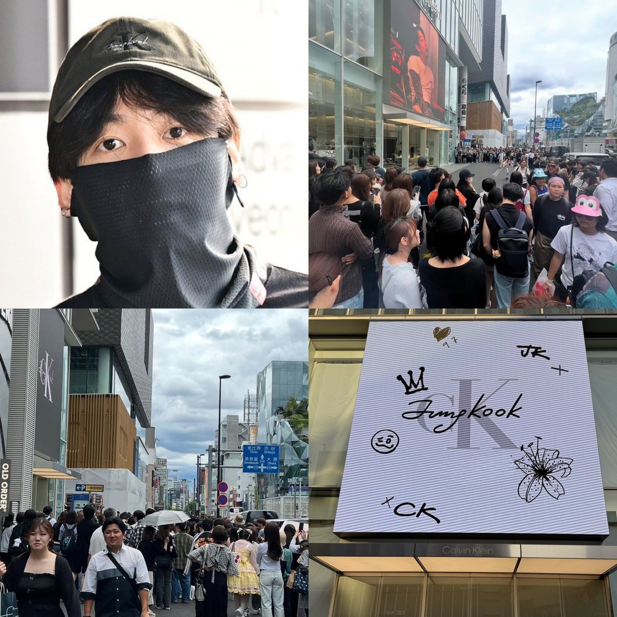 sawok_2minn's tweet photo. แค่มีคนเห็นจองกุกที่สนามบินวันนี้ คนก็แห่ไปรอที่ร้าน Calvin Klein ฮาราจูกุกันมหาศาลแล้ว ทั้ง ๆ ที่ยังไม่มีประกาศอีเวนต์อย่างเป็นทางการเลย 😭 https://t.co/ESGOcHK6ZL