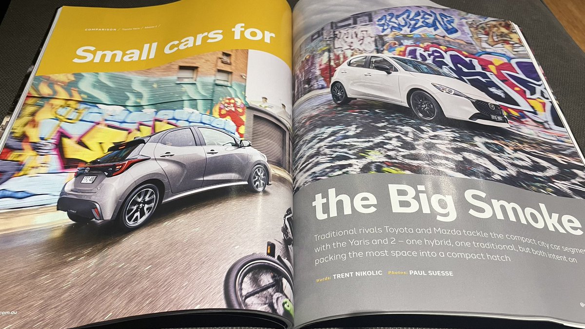 EVCircles's tweet photo. @WheelsAustralia continues its recent run of ignoring EVs in comparison tests by comparing these two older-model petrol cars, despite there being a range of newer EVs of similar size and price that could also have taken part. 

It’s getting old, like both these cars. https://t.co/GRFt8jisSQ