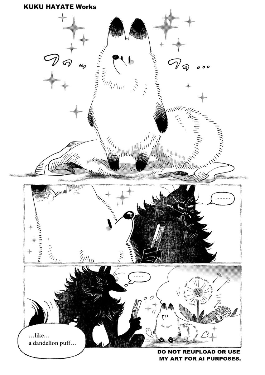 KukuHayate's tweet photo. English translation below🦊 https://t.co/PjYbEhoAup