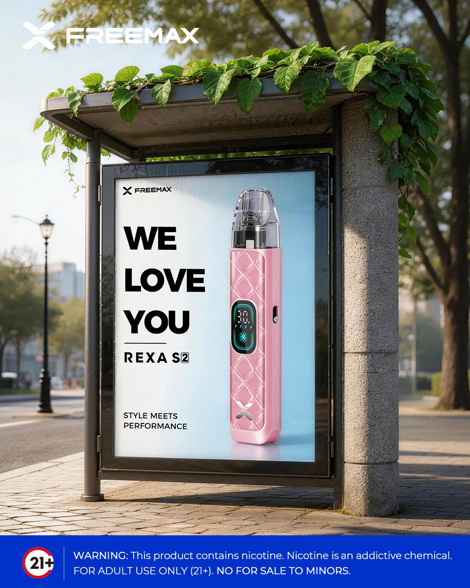 Freemaxvape's tweet photo. 🔥💖 Current favorite? REXA S2.
Clean design. RGB glow. Smooth hits.
Simple as that. 😏
.
.
.
.
.
⚠️ Warning: This product contains nicotine. Nicotine is an addictive chemical.
🔞 Must be 21+.
-
#REXAS2 #Freemax #VapeLife #TechStyle #VapeCommunity https://t.co/Brf8MM6QK0