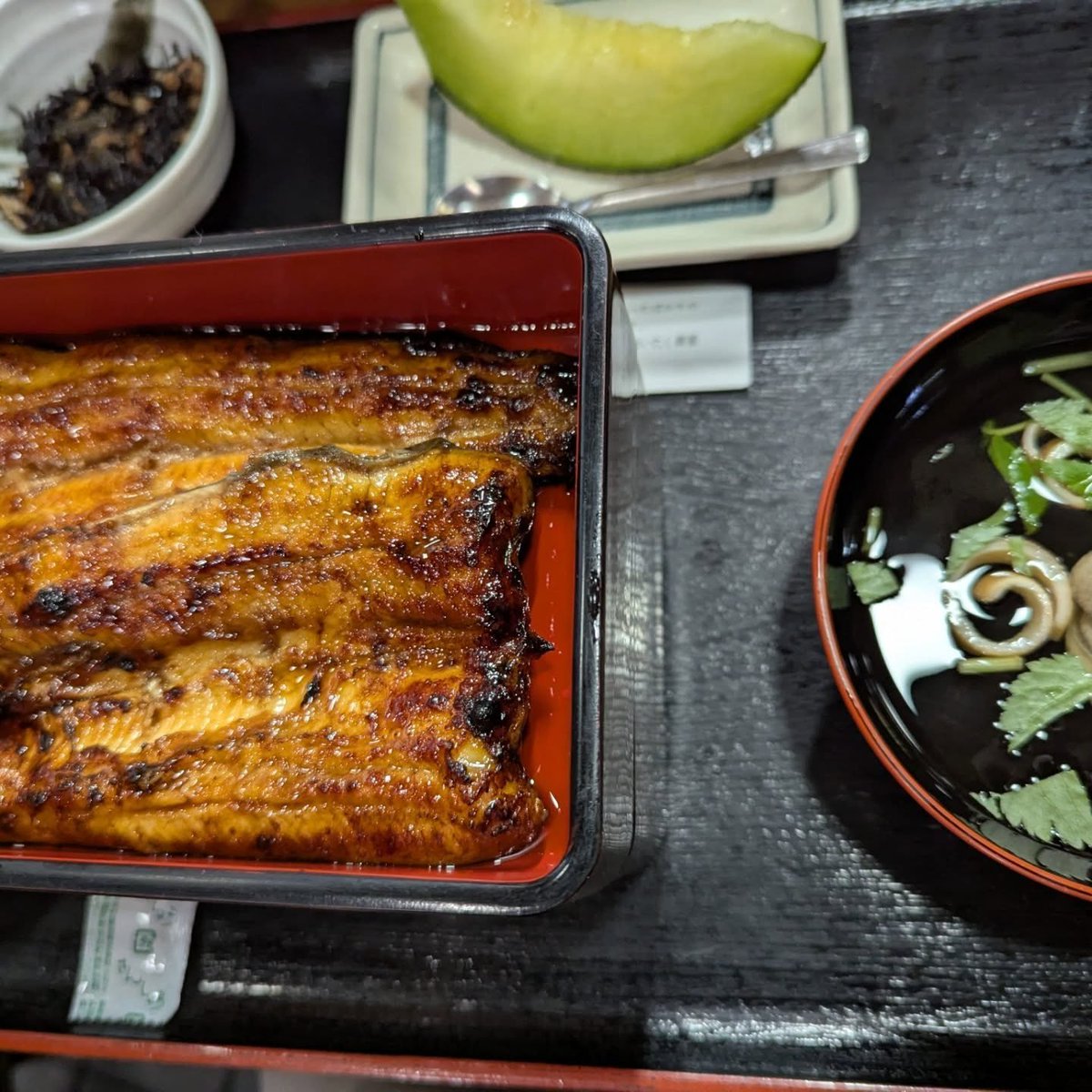 katsumin0227's tweet photo. 地魚のお寿司や鰻を頂いて、幸せ満杯です。
静かな湖畔を散歩するだけで気持ちが大きくなります。 https://t.co/bmaIKpVtdK