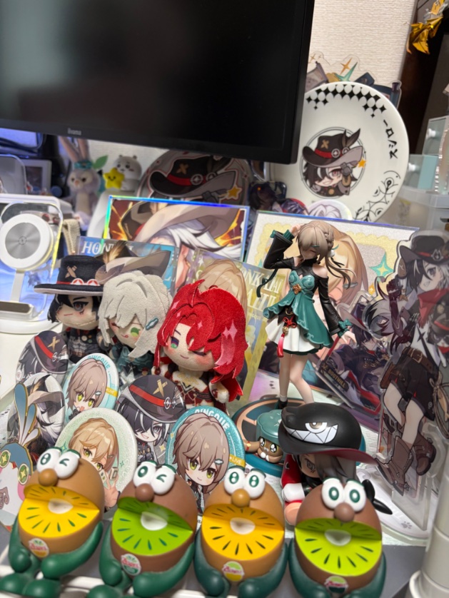 ___344myc___'s tweet photo. いい加減なんか…ちゃんとした棚を…買うか……
ヒル雀用の棚を…… https://t.co/D87pHdWkik