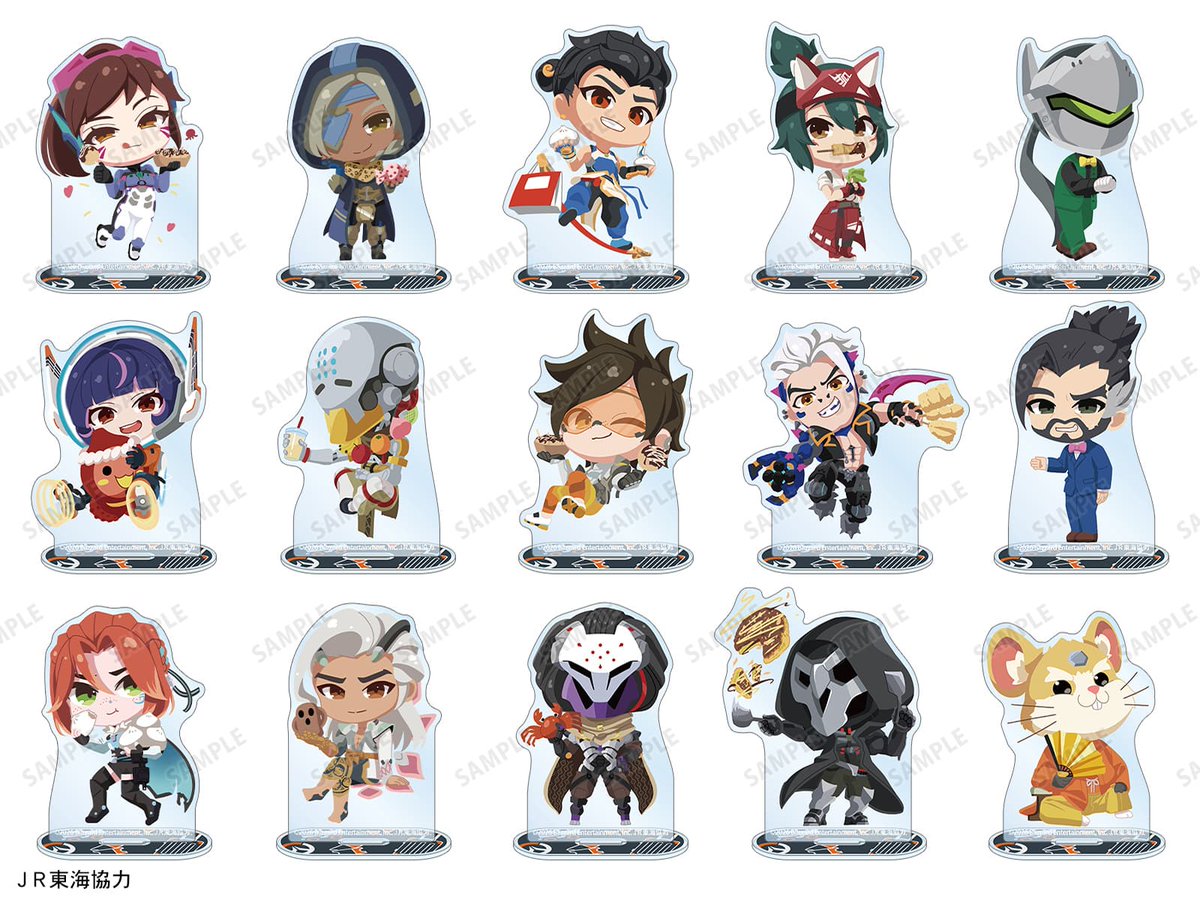 overfire_news's tweet photo. 🚅Upcoming #Overwatch collaboration with JR Central in Japan 

🔸 Runs from July 17 to September 23, 2026
🔸 Take the quiz during your journey on Tokaido Shinkansen to earn Overwatch hero wallpapers and a special multi-purpose cloth.
🔸 A pop-up store will also be open at Animate Osaka Nipponbashi from July 17–26, offering exclusive Overwatch merchandise.