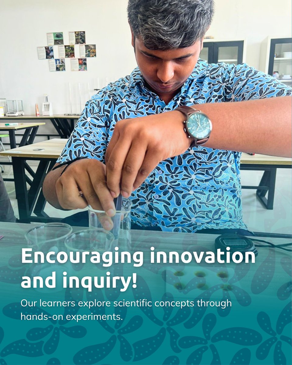 asis_chennai's tweet photo. From theory to practice 🧪🔬 Secondary 4 students explore science through experiments, teamwork 🤝 and hands-on learning 🌟.
👉𝐋𝐞𝐚𝐫𝐧 𝐦𝐨𝐫𝐞 𝐚𝐭 https://t.co/JlSthsKhyL
#SIS #ASISChennai #ScienceLab #STEMEducation #HandsOnLearning https://t.co/LokC0kV4fi