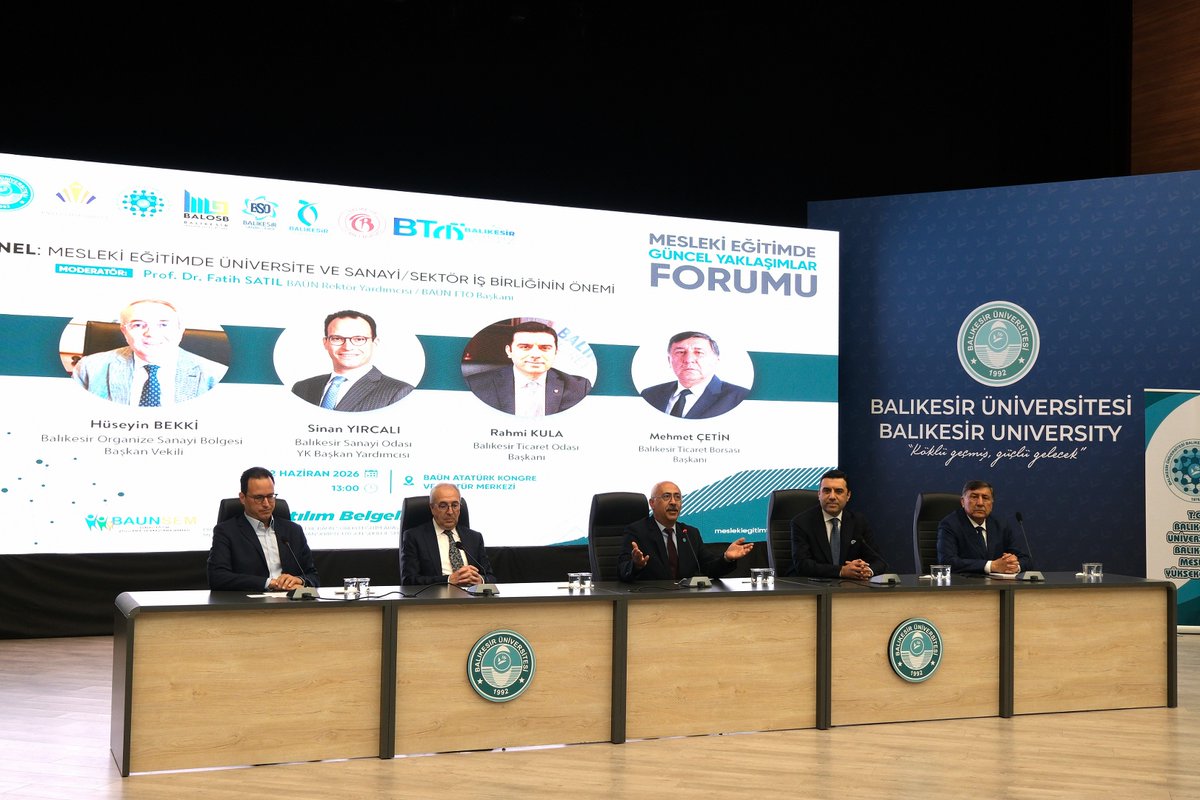 bauntto's tweet photo. Mesleki Eğitimde Üniversite-Sanayi İş Birliği BAÜN’de Masaya Yatırıldı

https://t.co/140xiiBb9r https://t.co/apiZqDVLay