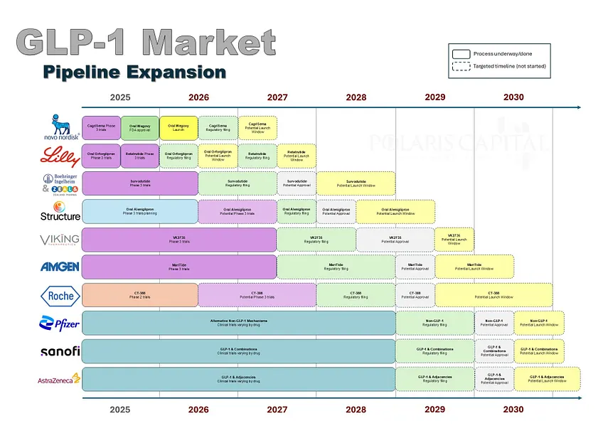 EnergyWaterFood's tweet photo. @TheRayMyers Soon many will be disappointed to not have invested more in $NVO. This market share forecast figure didn't include today's knowledge of the fastest drug launch ever by $NVO, who is not just recovering but taking back market share, while the market is still largely untapped: https://t.co/KgJhRLpkXy