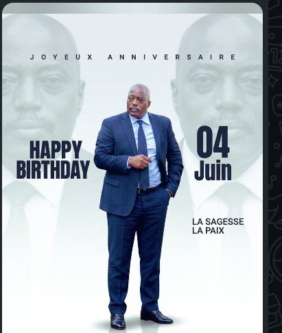 FutureJeunes's tweet photo. Joyeux anniversaire au Président Joseph Kabila. Les accusations passent, les épreuves forgent, mais l’espérance demeure. Pour de nombreux Congolais, vous restez un symbole de résilience, d’expérience et de vision pour un Congo uni, souverain et prospère. L’histoire jugera https://t.co/zrdJGABrnf