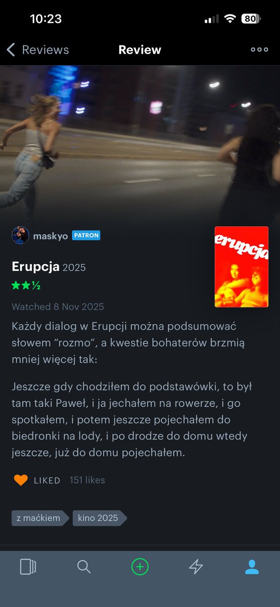 ultrachuj's tweet photo. zastanawia mnie to bardzo bo ostatnio widzialam mlode polskie filmy i to jest powracajaca kwestia. dialogi. filmy sa ladne, z ciekawymi pomyslami, ale dialogi leza. zastanawia mnie co jest problemem. https://t.co/uBhxJ26hsL