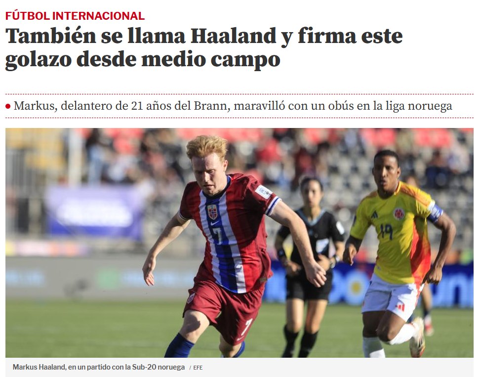 CactusRM's tweet photo. Ah vale, ahora entiendo todo. Se equivocó de Haaland. https://t.co/wzC4c6ub4S