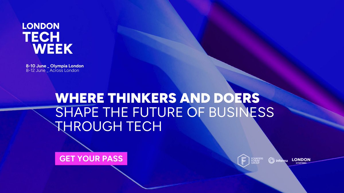 tech_eu's tweet photo. Discover London Tech Week – Where Technology Shapes the Future of European Innovation [Sponsored] https://t.co/JYhVrSW6mG https://t.co/Pio0bNAjCd