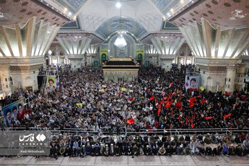 editor_pakfront's tweet photo. 🚨🇮🇷The 37th anniversary of the demise of Imam Khomeini (RA), the founder of the Islamic Republic of Iran.
Massive crowds gathered at Tehran’s Imam Khomeini Mausoleum on Thursday to mark the 37th anniversary of the founder’s death in 1989. The event felt heavier as the first without Ayatollah Ali Khamenei, assassinated in a U.S.-Israeli airstrike on February 28, 2026