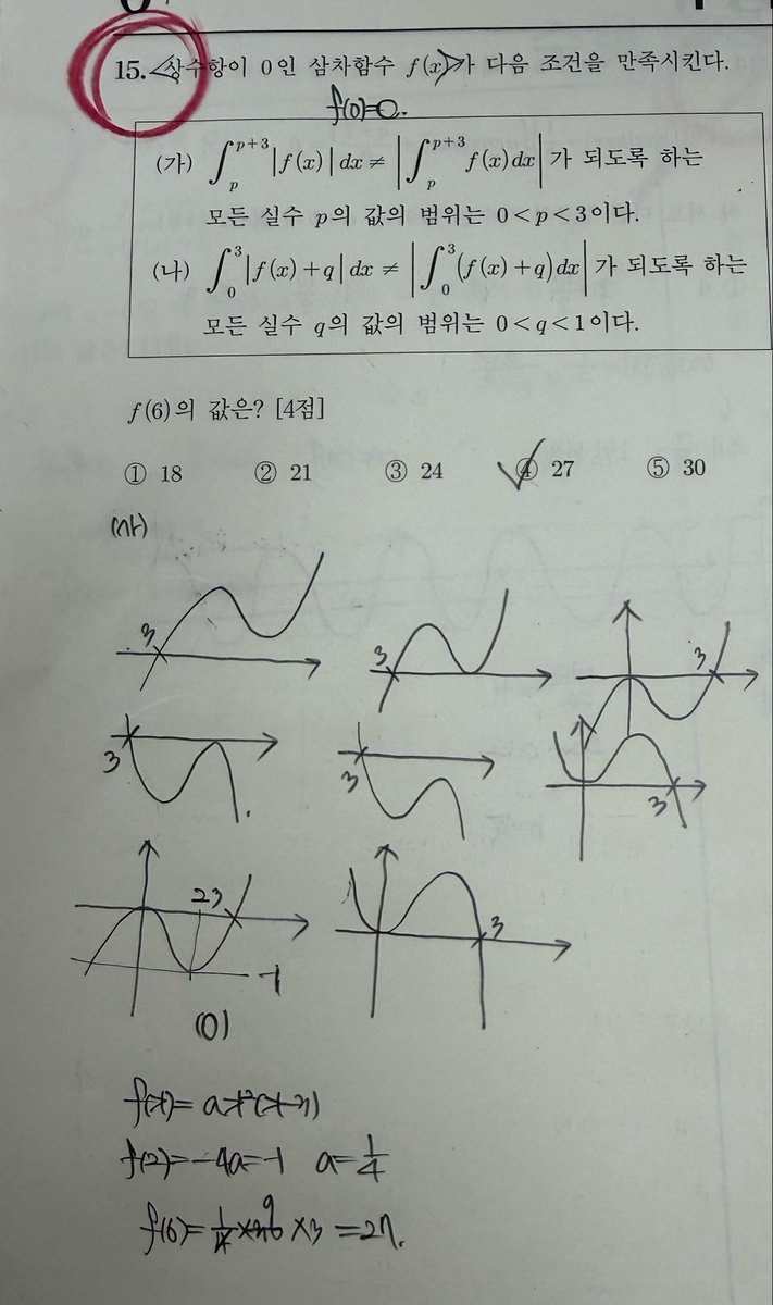 lifroab's tweet photo. 2706 평가원 모의고사
맞춘 주요 문제 풀이 https://t.co/rdwtM2S4VY