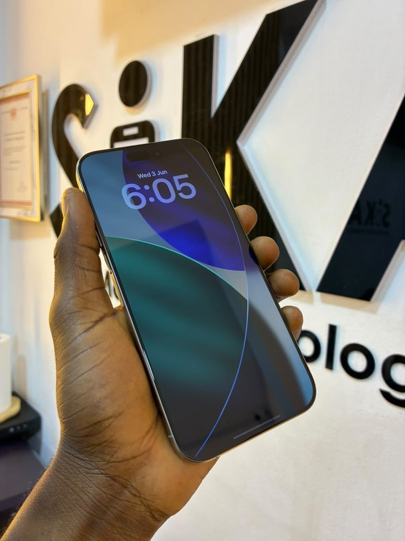 kofisikaa's tweet photo. Pre Owned IPhone 16 Pro Max 512gb Factory Unlocked  
98%🔋
Gh¢10,799.99
Dm/WhatsApp/iMessage/Call 0504988015 / 0547779861 https://t.co/yZwOY1Wv4R