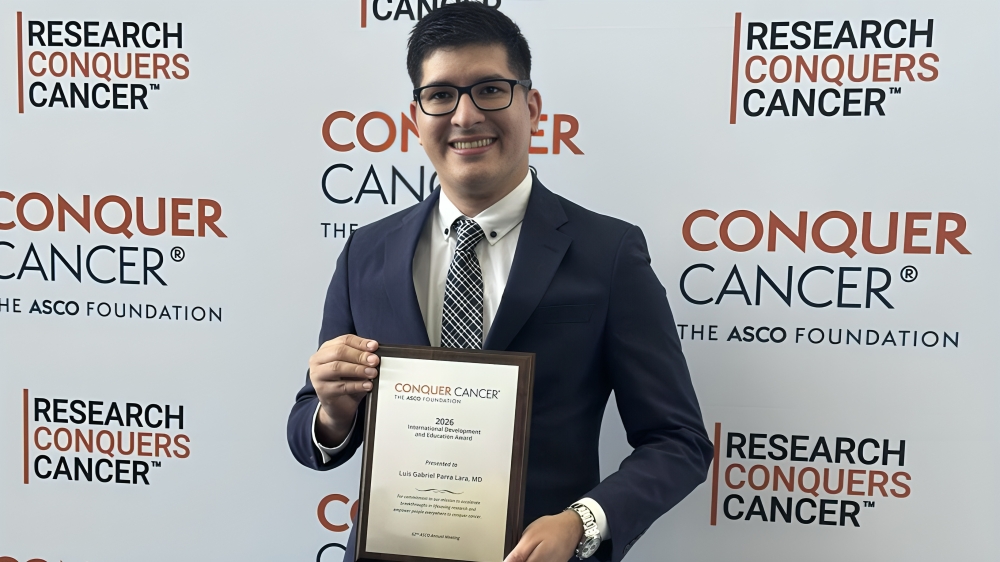 oncodaily's tweet photo. Honored to Receive ASCO IDEA Award Advancing GI Oncology Across Latin America - Luis Gabriel Parra Lara

@luisgparral @Icesi @FVLCali 

https://t.co/cphD3YFfy9

#OncoDaily #ASCO https://t.co/ihYTQWJVpK