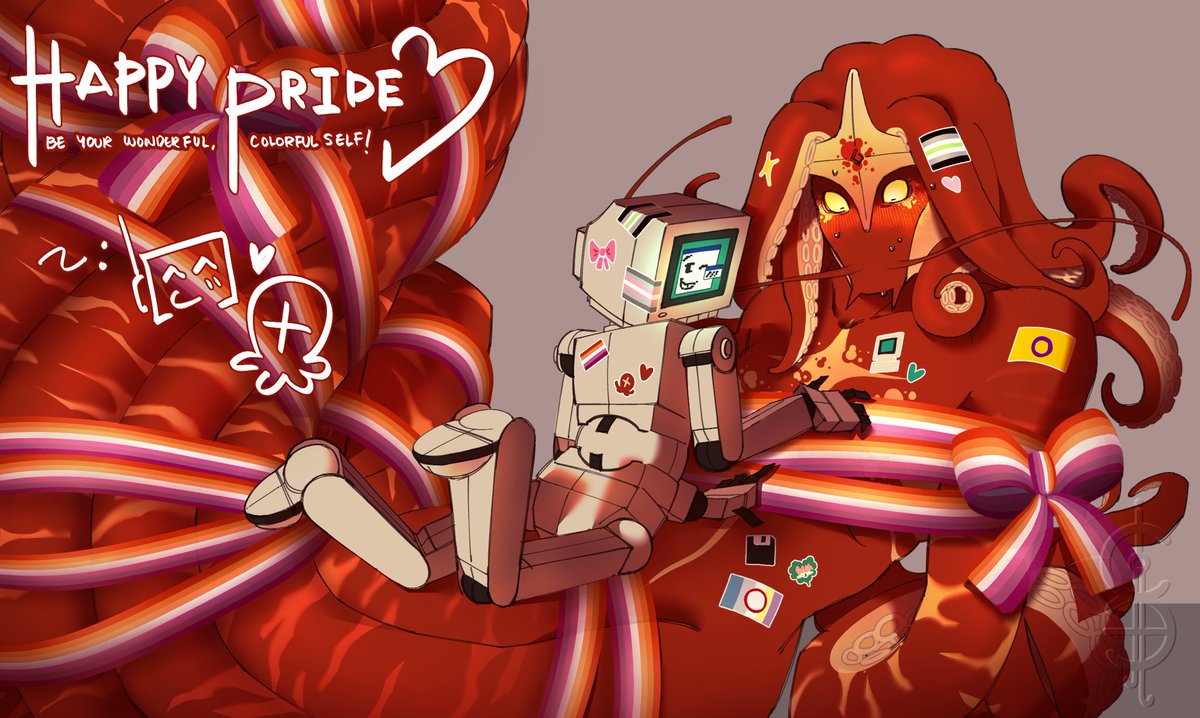 3NCRYPTiD_'s tweet photo. some cryptech for pride #oc #computer #eldritch https://t.co/sfQk0BAyec