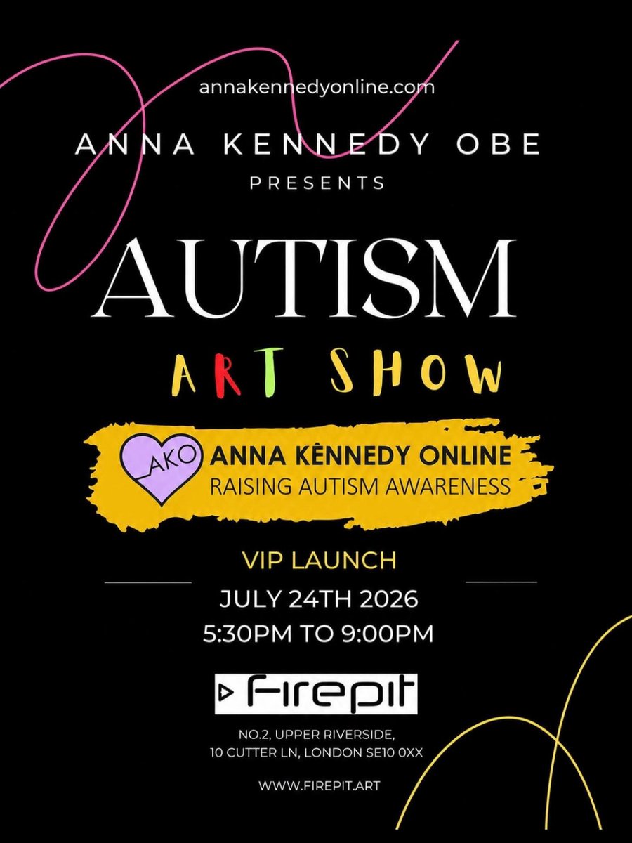 TAEVisionCEO's tweet photo. Updating Thu, May 28 - "AUTISM ART SHOW" post
https://t.co/4eG62znk8B

Thu, Jun 04
Post on 2shadesmagazine - Steven Smith @asksteve2c
~ Dr Anna Kennedy OBE - @AnnaKennedy1
https://t.co/IosnyKv6Cg

Reblog
https://t.co/tgw01szzot https://t.co/IXDGz2oysG