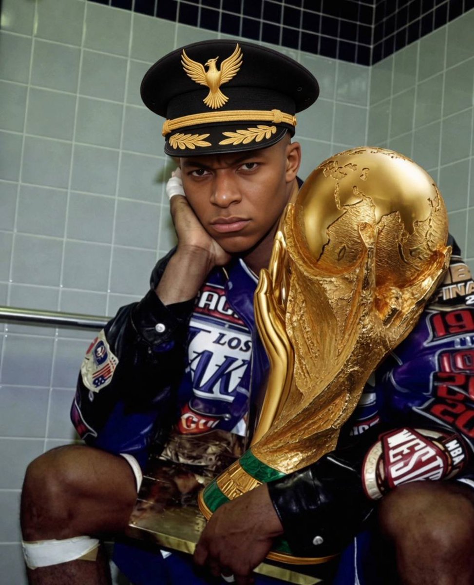 EN_ZO0's tweet photo. 4 goals. 4 fuggin goals
That's the only thing standing between Kylian Mbappé and the greatest individual record in World Cup history, Miroslav Klose's 16 goals, a record that has stood since 2014.

He already has 12. He already scored a hat-trick in a World Cup final. 

At 27, this is his third World Cup and he is walking into it as France captain, ranked the number one nation on earth, with the hungriest squad they've had in years.

Deschamps is retiring after this tournament. France haven't won since 2018. The whole country is channeling everything into this one.
you think Mbappé isn't going to go absolutely nuclear on this stage?
That's the man

 $MBAPPE is named after. Not a hype cycle. Not a trend. The guy who is genuinely about to rewrite football history in front of billions of people  starting June 16 when France face Senegal in New York.

memecoins run on narratives. right now there is no narrative bigger than this.
we were here before the world caught up.
$MBAPPE 🔵🔴⚽