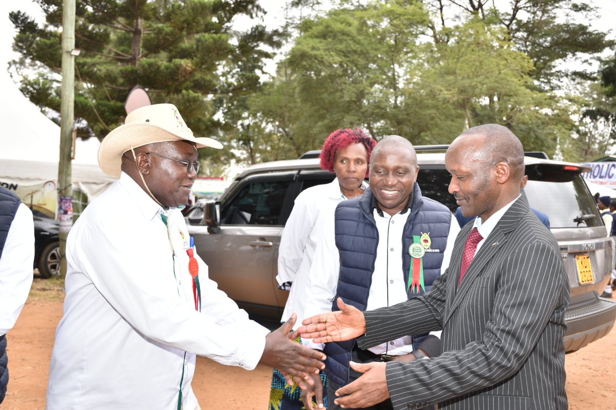 AdCke's tweet photo. ADC Managing Director, Dr. Wilson Tonui, is already on site at the ASK Machakos Show and will today serve as the Chief Guest during Farmers' Day celebrations.

We invite all visitors to stop by our exhibition stands and demonstration plots to learn more about ADC’s products, https://t.co/pp3vrr5zKv