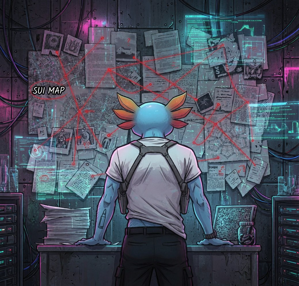 AxolOnSui's tweet photo. It’s all coming together 

Grind rising @SuiNetwork https://t.co/X8EdH4e9XQ