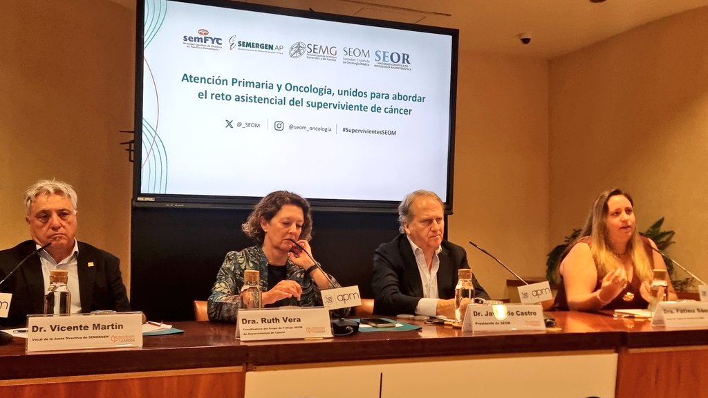 _SEOM's tweet photo. Oncólogos y médicos de Atención Primaria se refieren al derecho al olvido oncológico como ley clave @SEMERGENap @SEMG_ES @semfyc @SEOR_ESP @_SEOM #SupervivientesSEOM https://t.co/2IbZATu5An