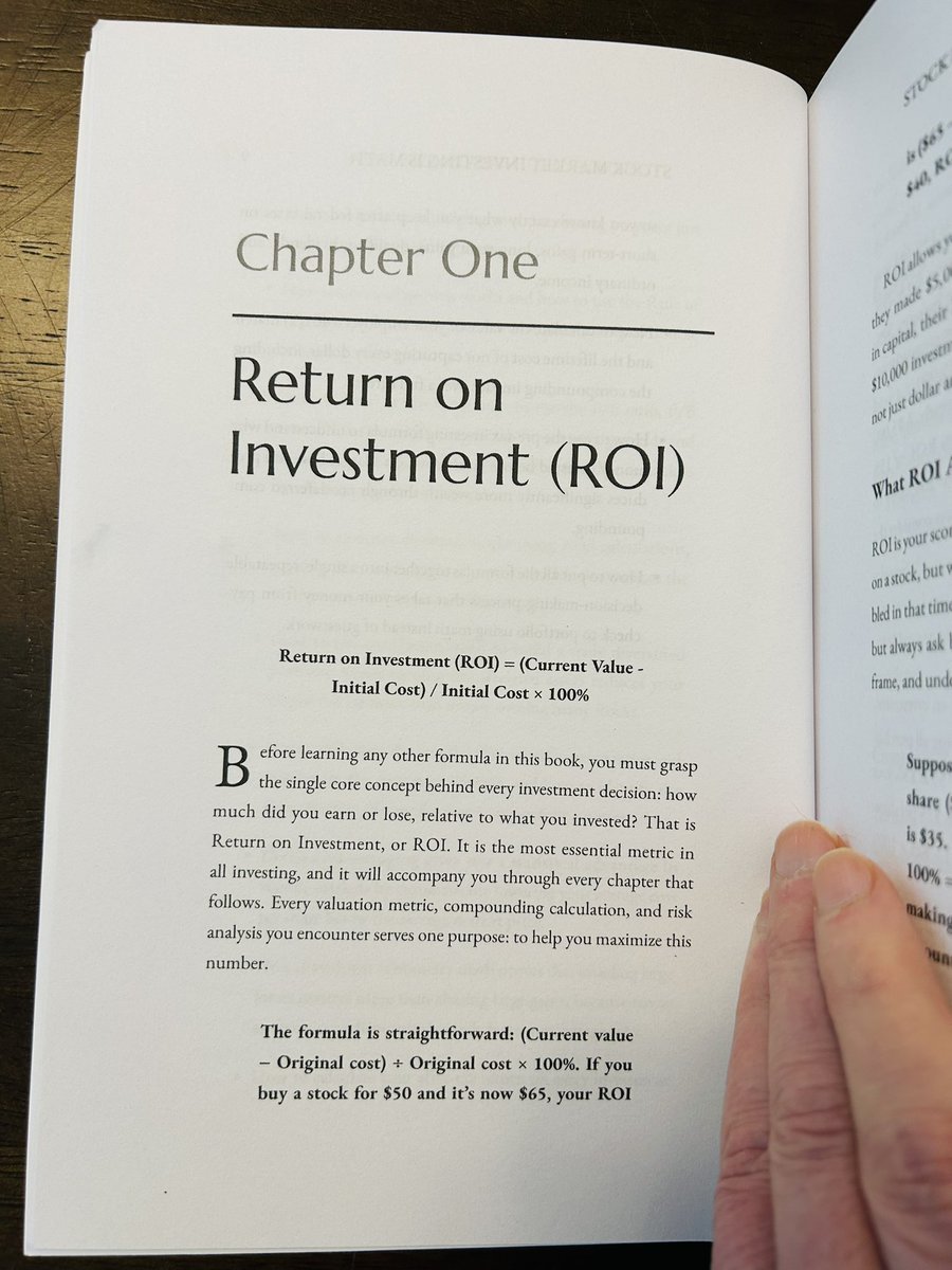 SJosephBurns's tweet photo. Return on Investment (ROI) explained: 

1/2 🧵 https://t.co/1mrTLOTsa1