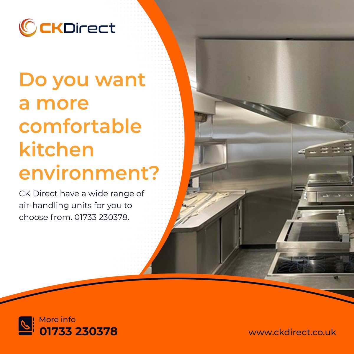 ck_direct's tweet photo. Do you want a more comfortable kitchen environment?
CK Direct have a wide range of air-handling units for you to choose from. 01733 230378. https://t.co/8RWaCJNdvC https://t.co/Ved6MwvQfP