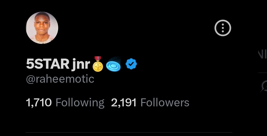 5STAR jnr🎖🥏 tweet media