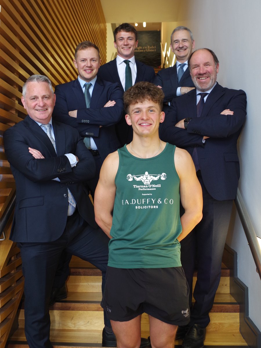 paduffylaw's tweet photo. P.A. Duffy &amp; Co Solicitors Proudly Supports Local Athlete Tiarnan O’Neill Ahead of HYROX World Championships. Read more here https://t.co/goHLqbXjln https://t.co/tfDA3gnshW