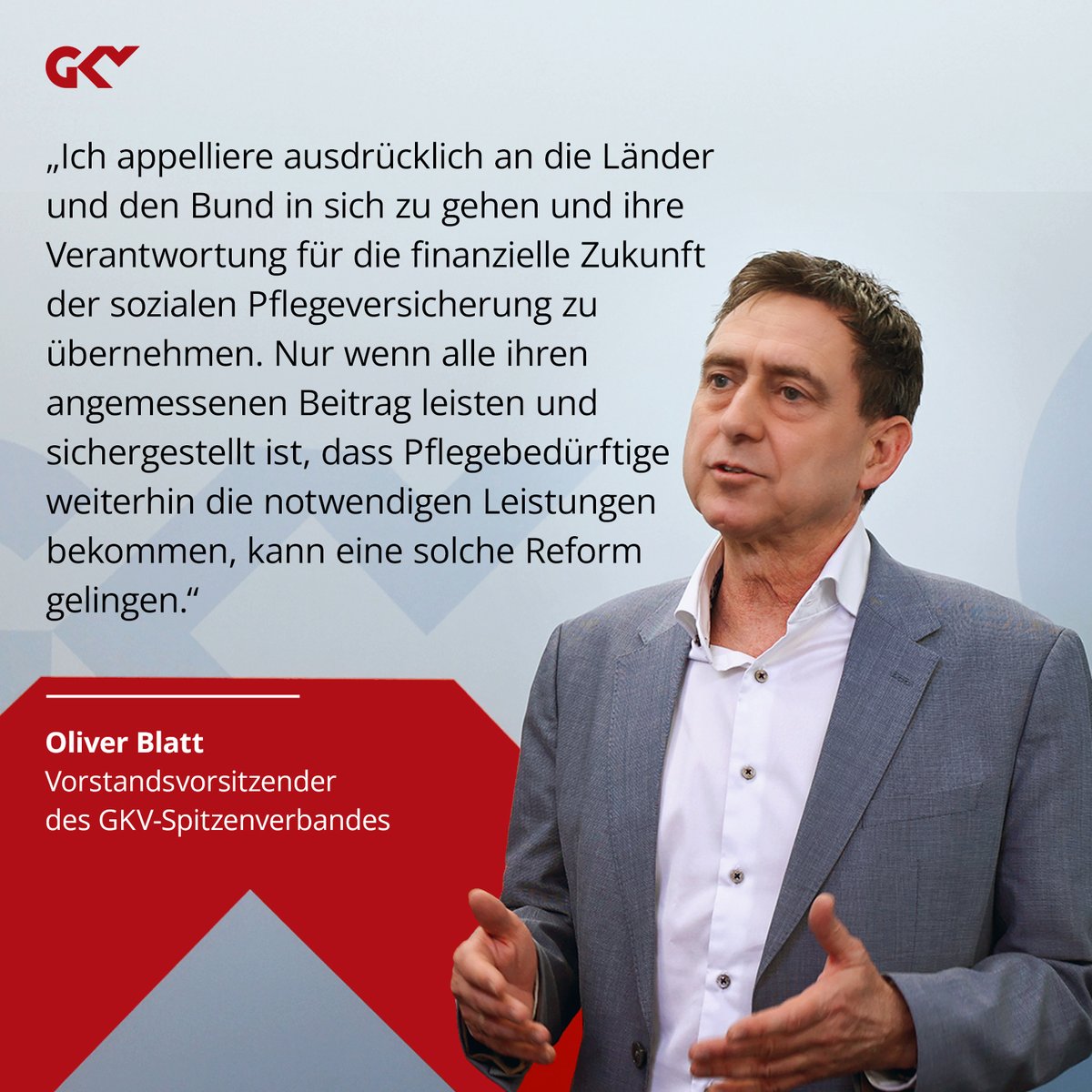 GKV_SV's tweet photo. Das vorgelegte #Pflegeneuordnungsgesetz ist dringend notwendig, aber viel zu unausgewogen. Mehr: https://t.co/LIvkNTo2cp #PNOG https://t.co/iXB4Banr1v