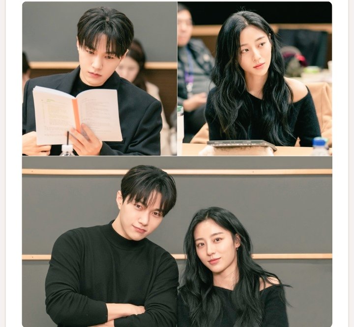 joyandvictoriaT's tweet photo. ๐จ NEW DRAMA ALERT ๐จ
#KimMyungsoo & #KangMinah are starring in the new rom-com #SympatheticCells! ๐ง โค๏ธ
The Updates: Script reading stills and the official premiere date are OUT now!
Are we tuning in? ๐
#KimMyungSoo #KangMinAh #Kdrama https://t.co/SHj7Qx4kRa