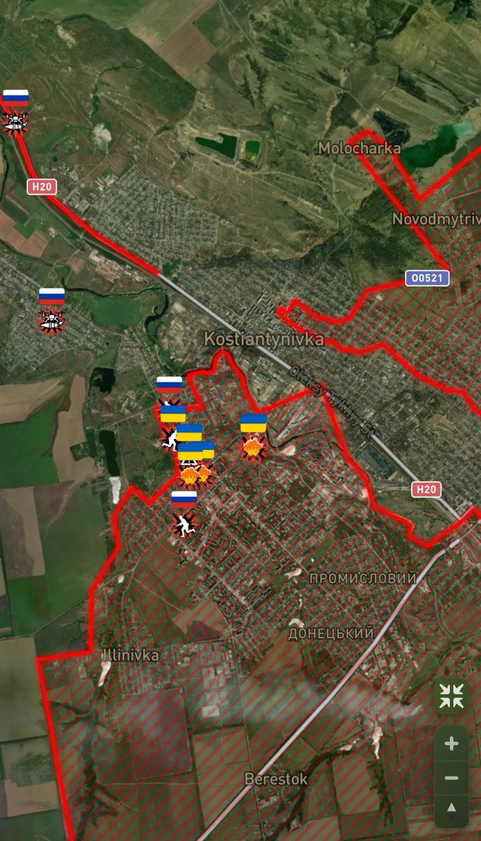 elpipupipu23's tweet photo. 🇷🇺⚔️🇺🇦
Se reportan avances por parte del ejército Ruso en la ciudad de Kostiantynivka y el poblado de Lyman
#war #ukraine #frontline https://t.co/xzCsaJfHPN